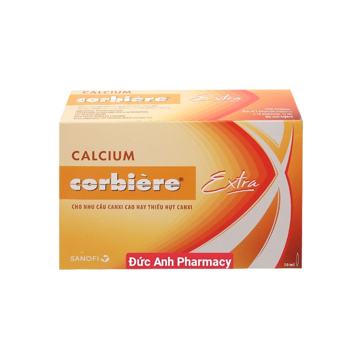 SALE SẬP SÀN-☘️☘️☘️CALCIUM CORBIER 5ml-10ml✅Chính hãng☘️☘️☘️MẪU MỚI- DATE 01/2024