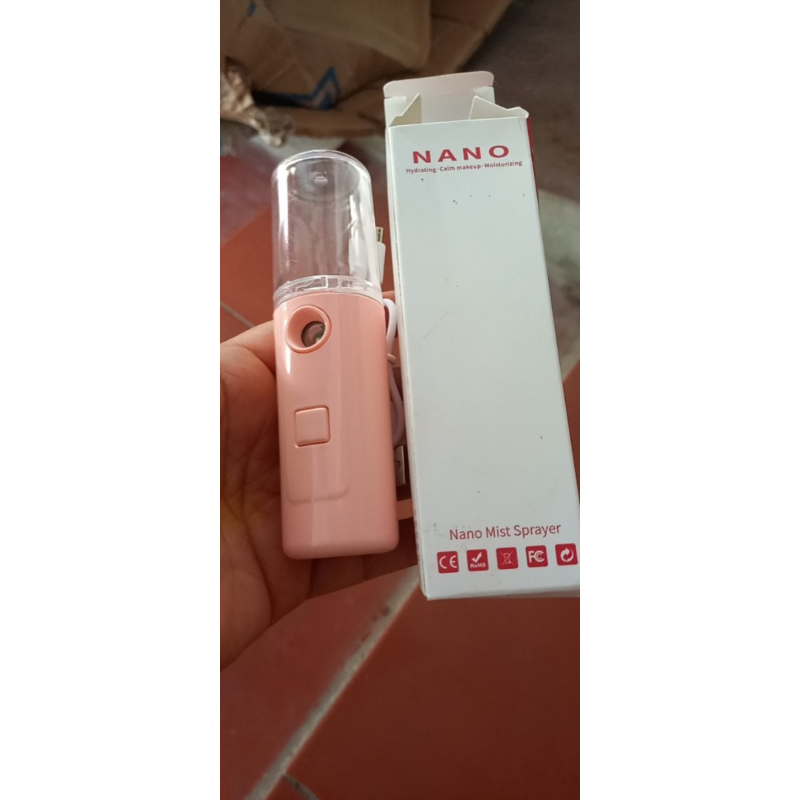 Tạo ẩm phun sương cầm tay - Máy phun sương mini sử dụng pin sạc!
