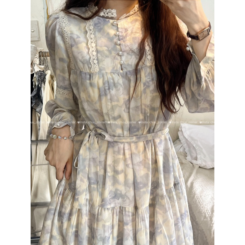 Đầm Hoa Nhí Dáng Babydoll Dáng Xoè Taobao Order