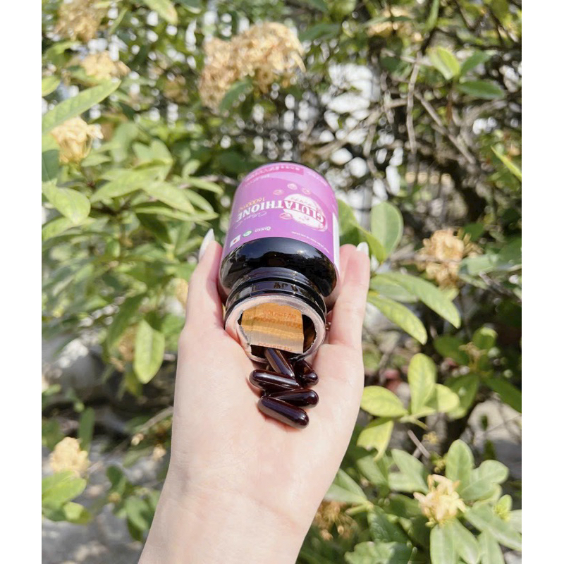 Hộp 60 Viên Glutathione 16000mg, Glu 16000 Collagen+C , Viên Uống Trắng Da, Mờ Nám, Chống Lão Hoá