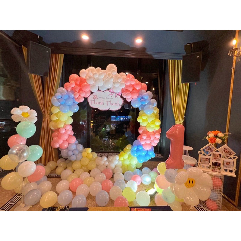 Set 100 quả bóng bay sinh nhật 10 inch , bóng bay trang trí phòng cưới..vv