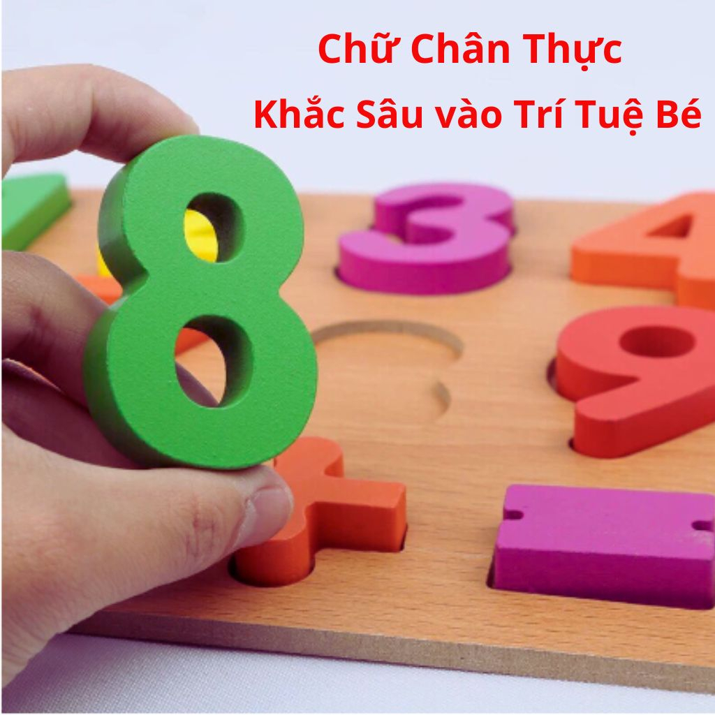 Đồ Chơi Bảng Chữ Cái Gỗ Nổi, Đồ Chơi Giáo Dục Cho Bé PUKAPI