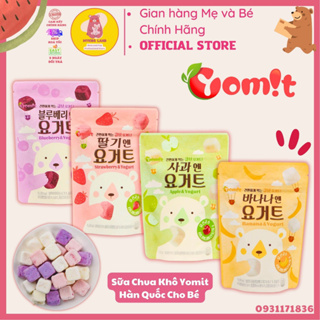 DATE T12.2024 Sữa Chua Khô Sấy Lạnh Trái Cây YOMIT Yogurt Cube Hàn Quốc