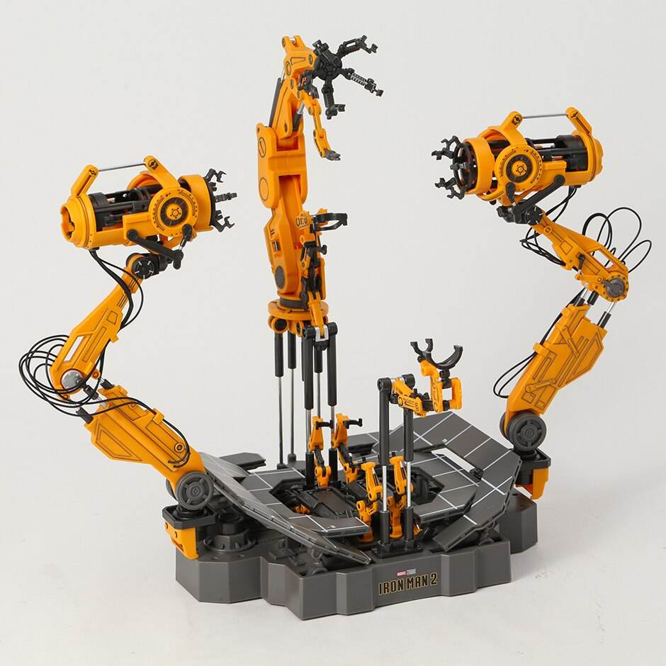 MH81 - Mô Hình Iron Man Mark IV + Suit Up Gantry 1/10 Chính Hãng ZDToys - Mô Hình Iron Man MK4 ZD Toys Tỉ Lệ 1:10