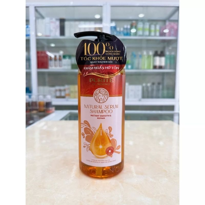 Dầu gội Purite Serum ngăn rụng, ngăn hư tổn serum 620ml