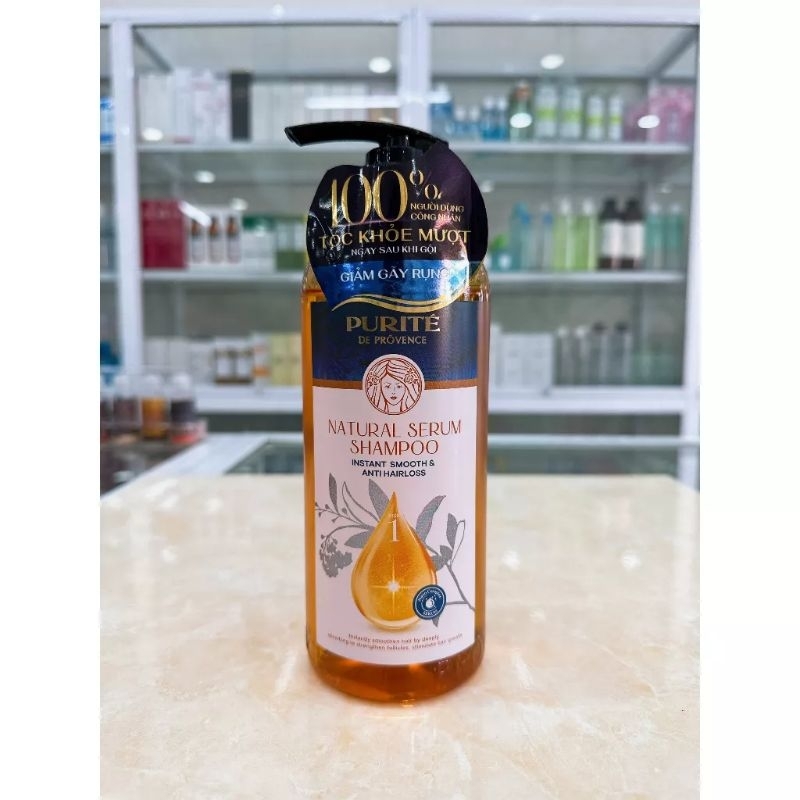 Dầu gội Purite Serum ngăn rụng, ngăn hư tổn serum 620ml
