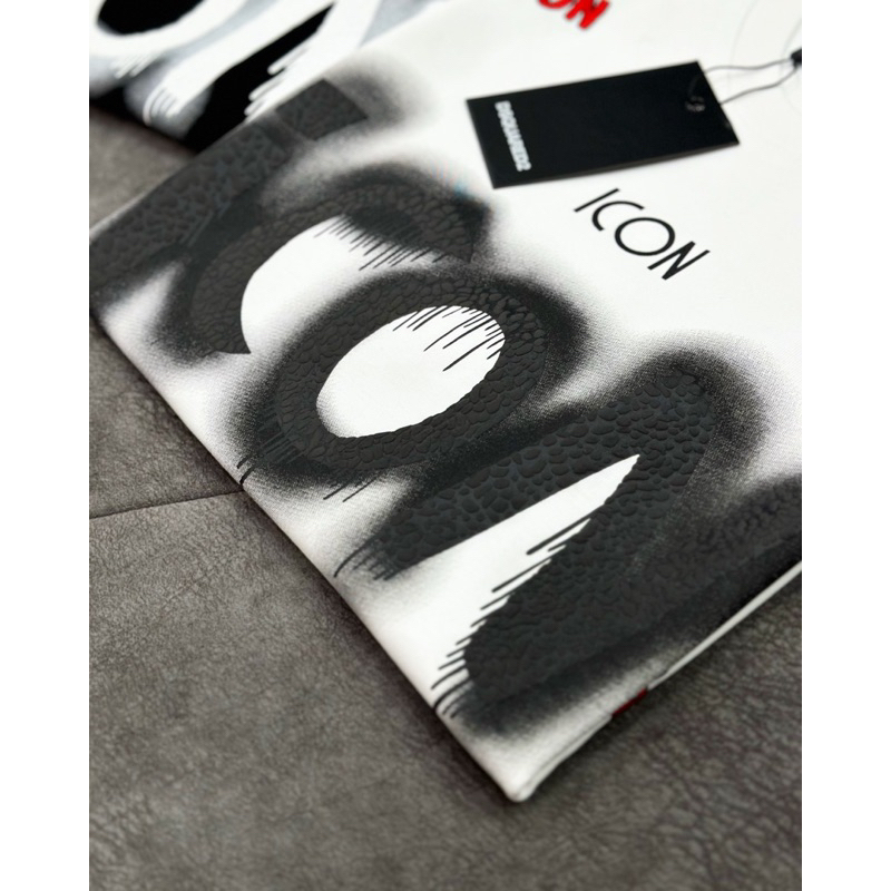 Áo Phông Nam DSQ In Chữ Icon Vẩy Sơn Siêu Nét - Áo Thun DSQ ICON Nam Nữ Chất Cotton Cao Cấp #Hot #2023