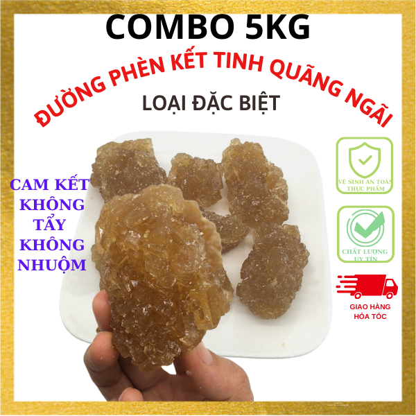 5kg đường phèn quãng ngãi