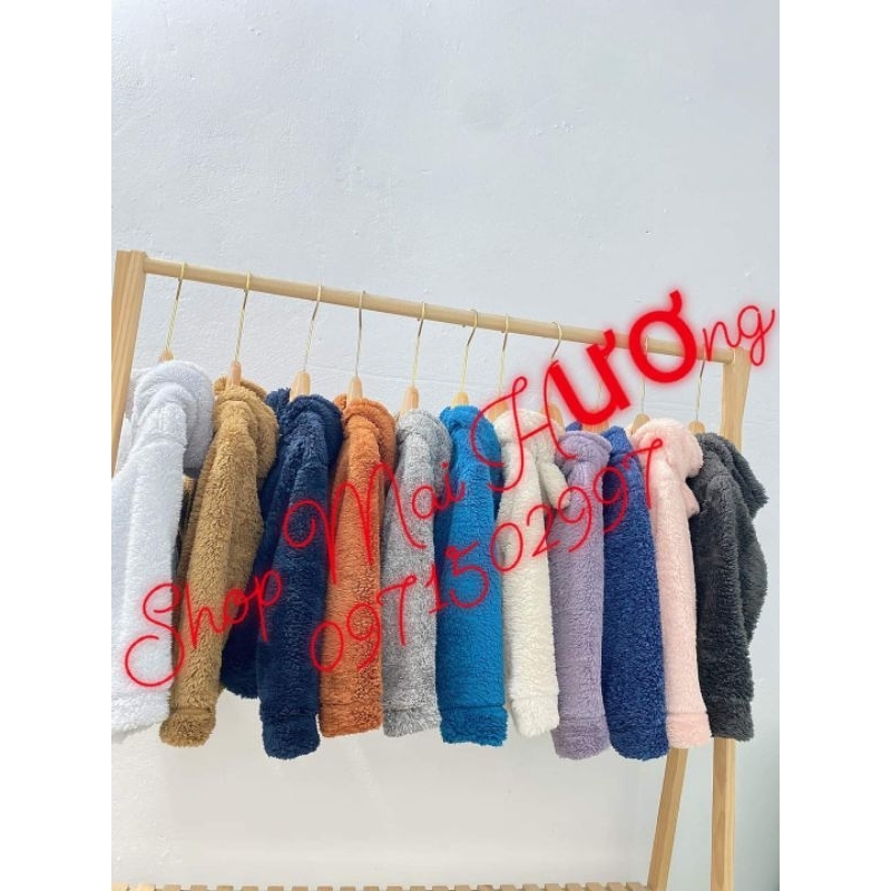 Áo Khoác Lông Tai Thỏ Cho Bé