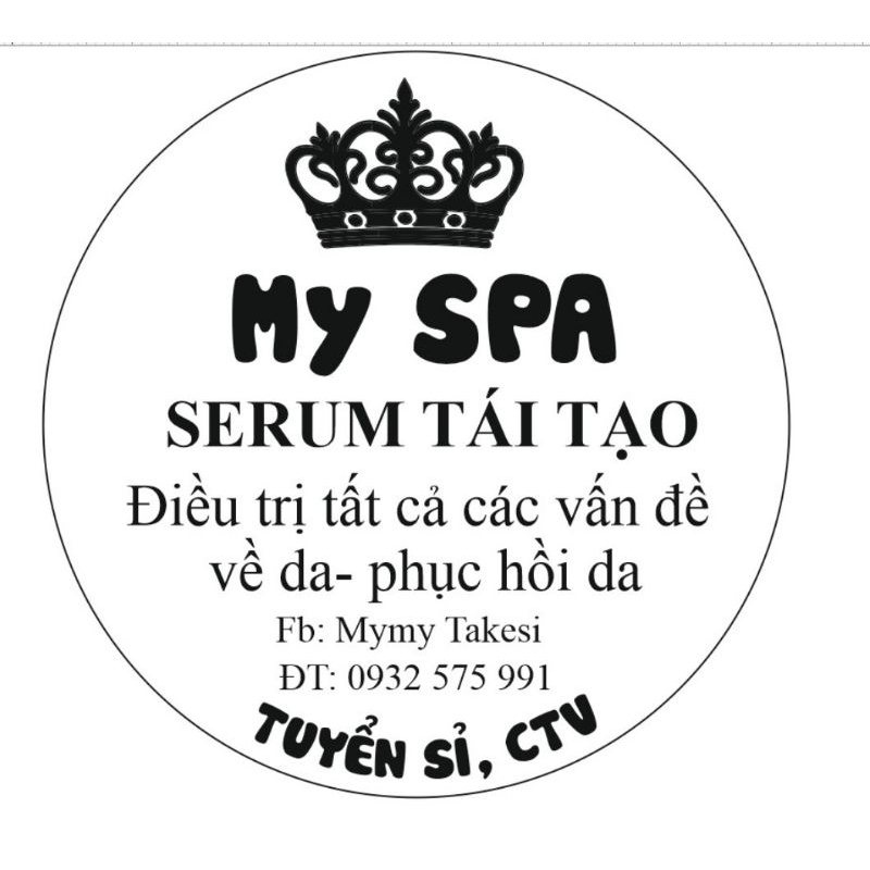 Tem trong suốt dán hủ kem Body  nhận từ 50 tem