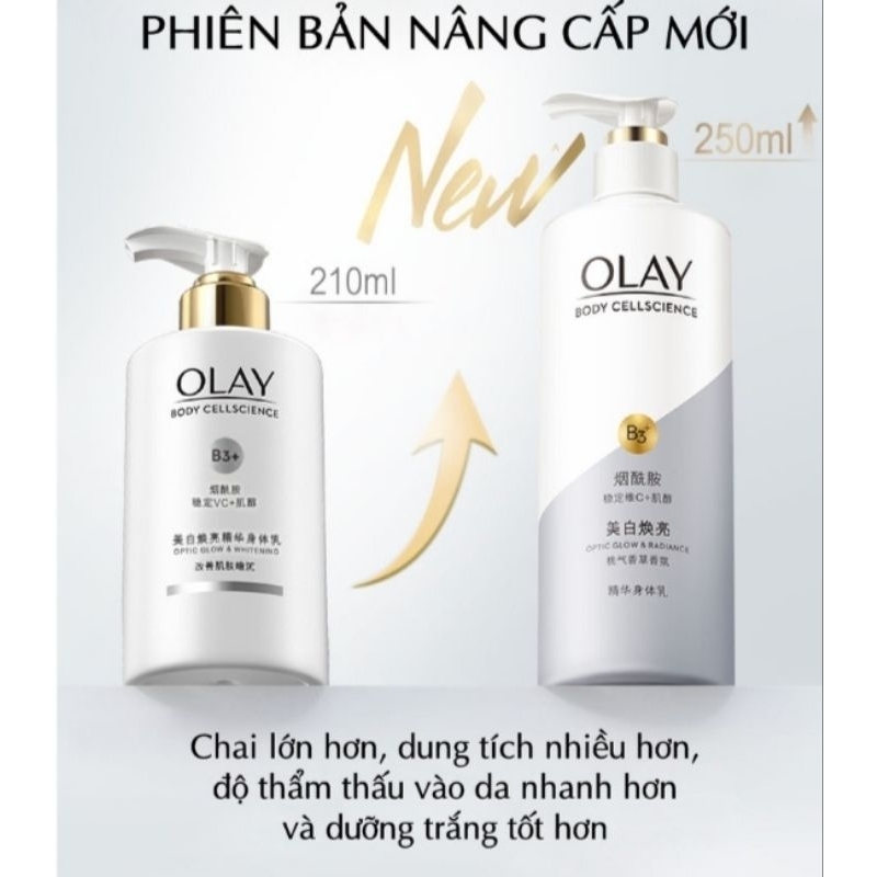 Sữa dưỡng thể Olay B3+