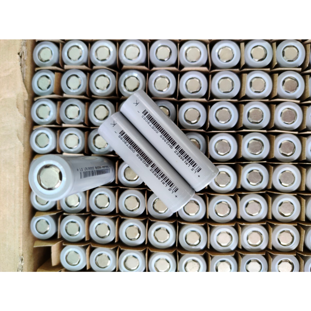 Cell Pin Ls Lishen xám 2500mAh, Dòng xả cao 10A - Cell 18650 2500mah - Pin 18650 2500mah