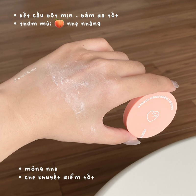 Phấn phủ kiềm dầu - làm mịn da Prettyskin 5g