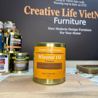 (CÓ SẴN) Ultimate Mineral Oil 800g - 2,4kg- Dầu khoáng siêu dưỡng cho gỗ - Creative Life Vietnam