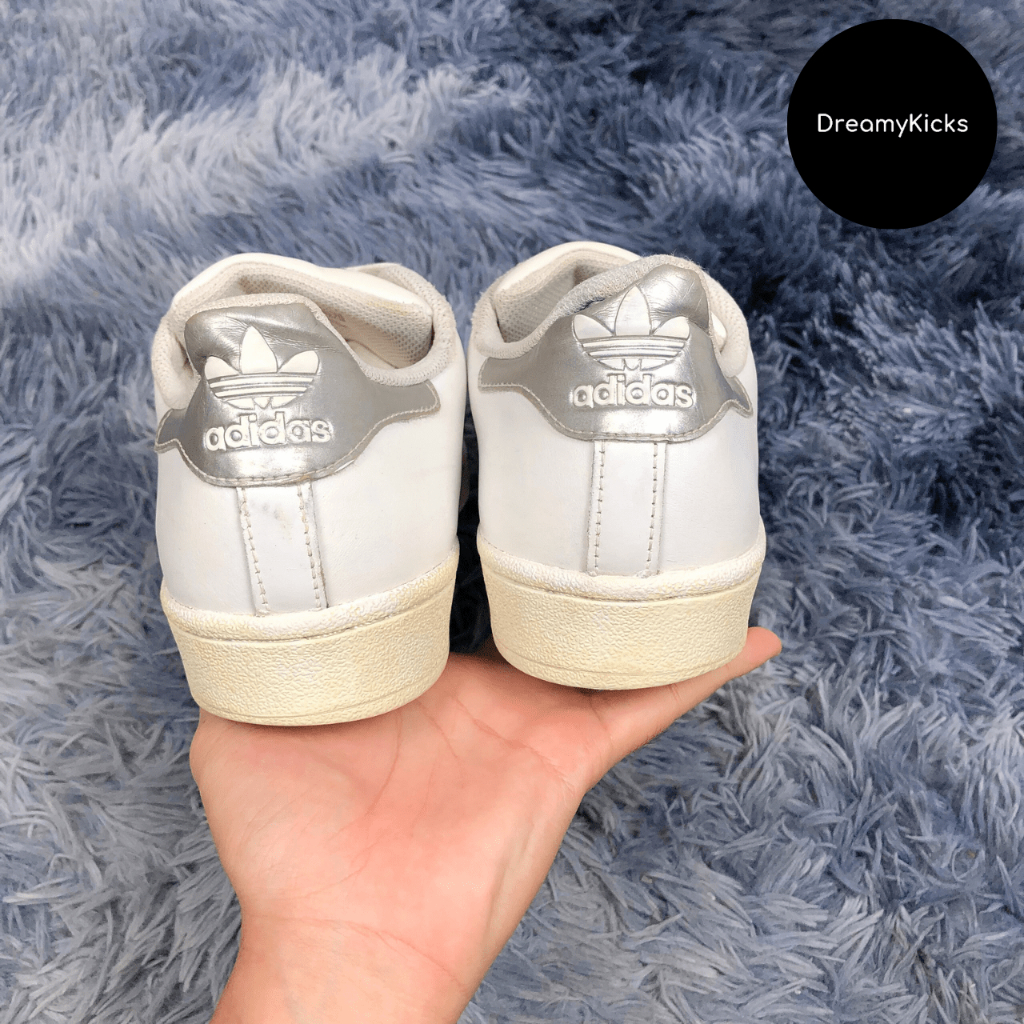 Giày Thể Thao Adidas Superstar 'White Silver' Chính Hãng 100%