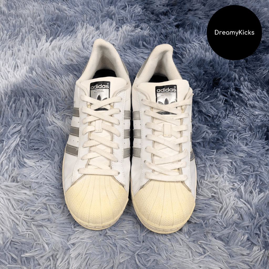 Giày Thể Thao Adidas Superstar 'White Silver' Chính Hãng 100%