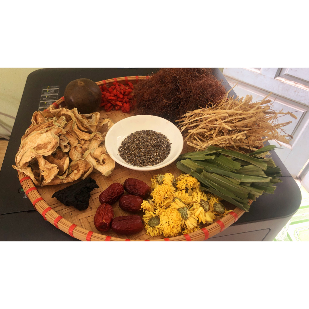 Set Sâm Bí Đao 10 Vị Nấu 35 Chai Bán - Không Đường