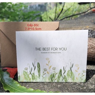 Thiệp chúc mừng phong cách Vintage