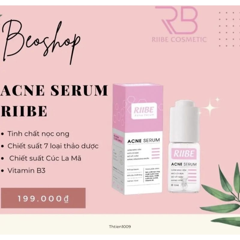 SERUM RIIBE-15ml ( mẫu mới 2023)