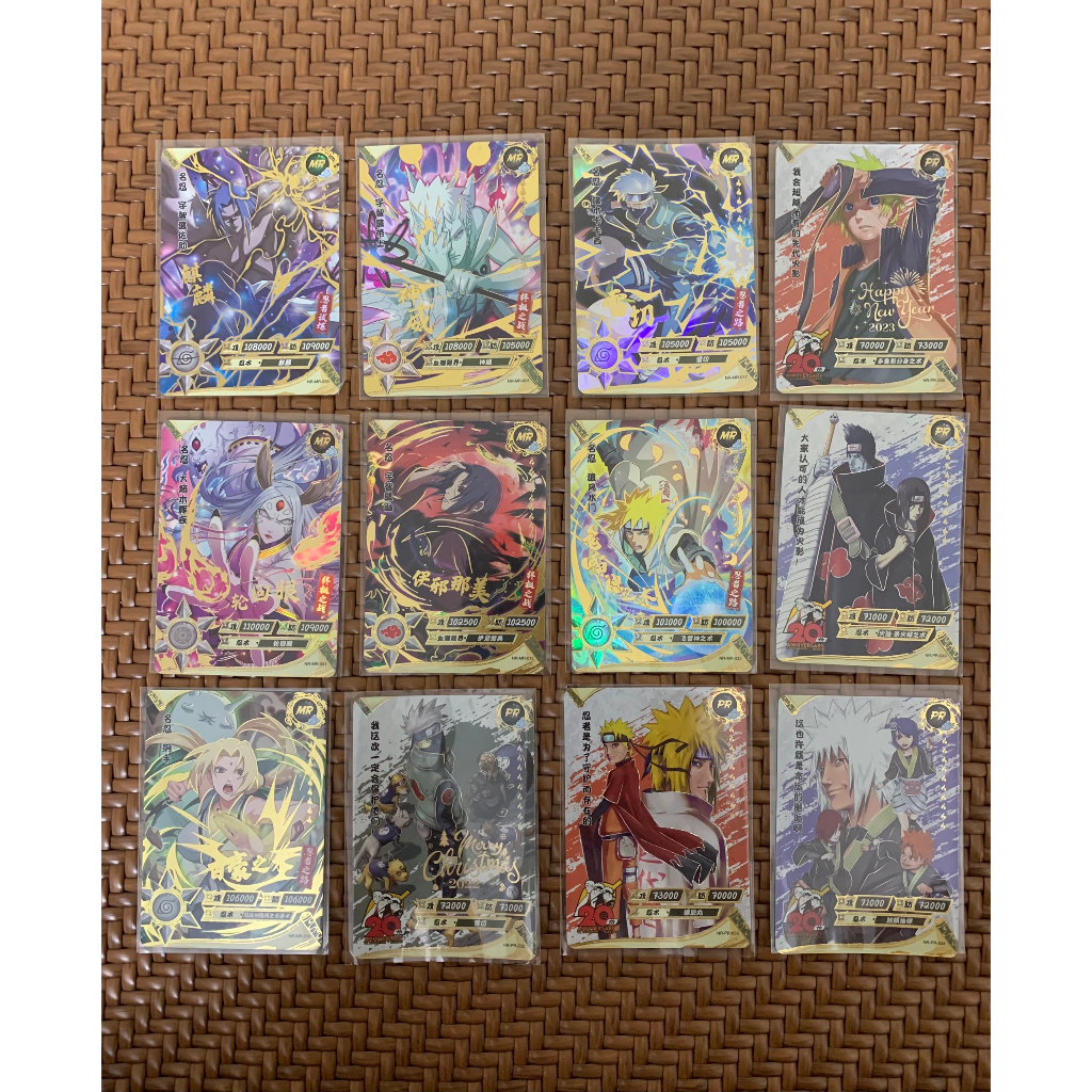 Thẻ hiếm MR, PR box Naruto Kayou Official có tặng thêm quà cập nhật liên tục