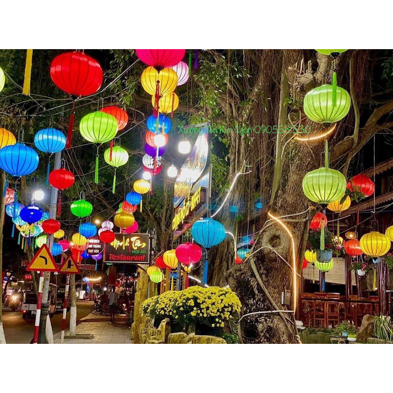 Đèn Lồng Treo Ngoài Trời Hội An