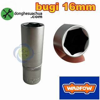 Tuýp tháo bugi 16mm wadfow wsc4216 chân đuôi 1/2