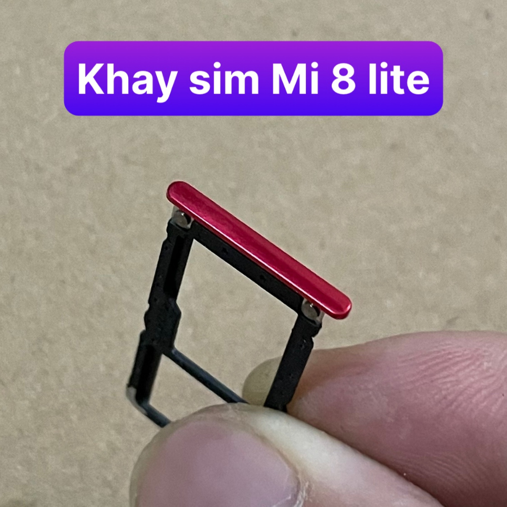 Khay sim xiaomi Mi 8 lite