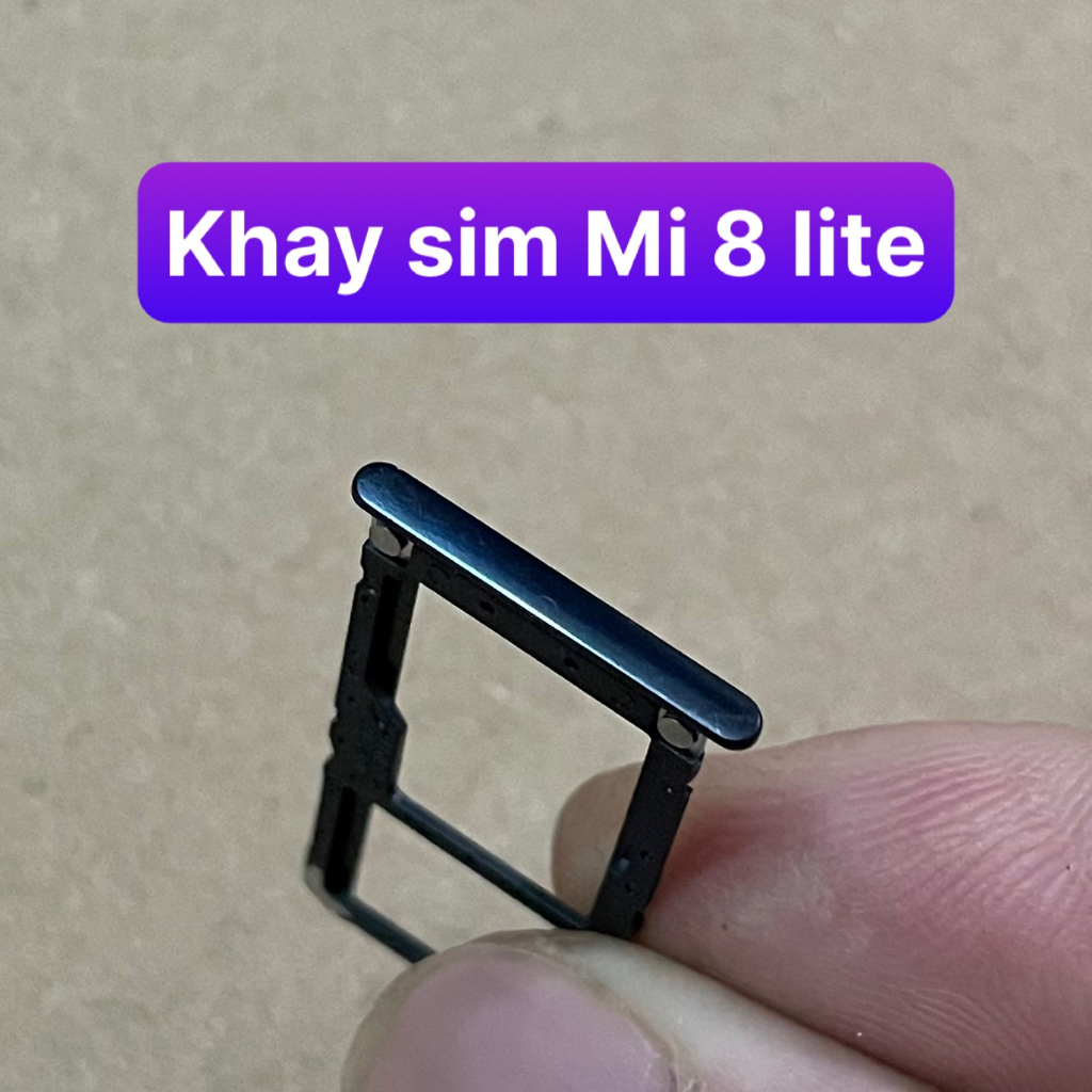 Khay sim xiaomi Mi 8 lite