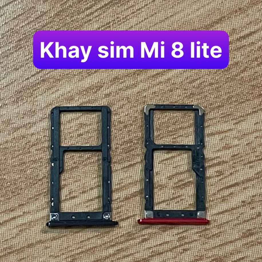 Khay sim xiaomi Mi 8 lite