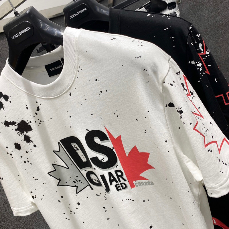 Áo Phông DSQ Nam Nữ - Áo Cộc Tay Boy Phố Siêu Cấp Chất Vải Cottong Hot Trend 2023