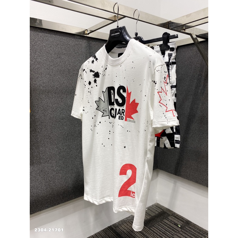 Áo Phông DSQ Nam Nữ - Áo Cộc Tay Boy Phố Siêu Cấp Chất Vải Cottong Hot Trend 2023