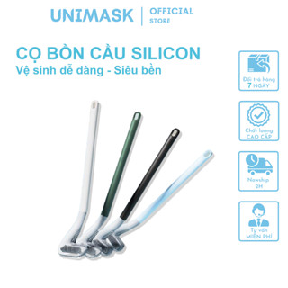Cây Cọ Toilet Silicon Mẫu Mới 2023, Chổi Cọ Bồn Cầu Nhà Vệ Sinh Chất Liệu Silicon Siêu Bền