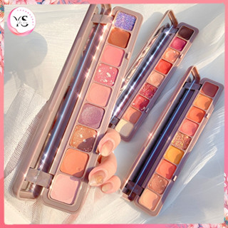  Phấn Mắt Lameila 9 Ô – Bảng Màu Nội Địa Trung Cao Cấp Tông Trang Điểm Hot Trend A171 