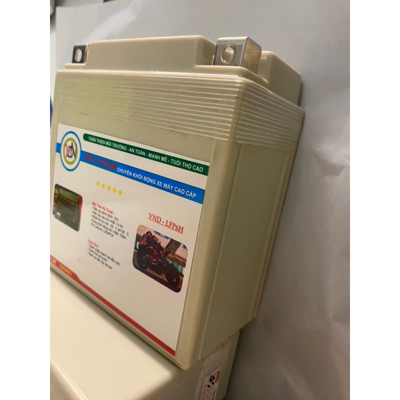 Acquy lithium VND LFP6H cho xe Sirius, Dream, Jupiter...vv