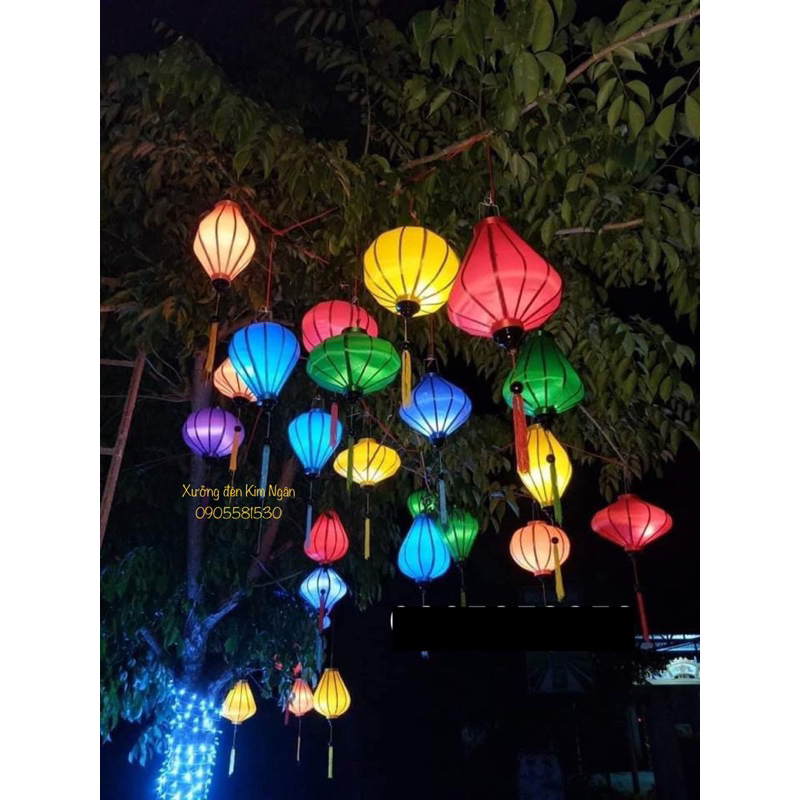 Đèn Lồng Treo Ngoài Trời Hội An