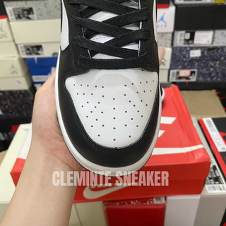 giày SB DUNK LOW BLACK WHITE