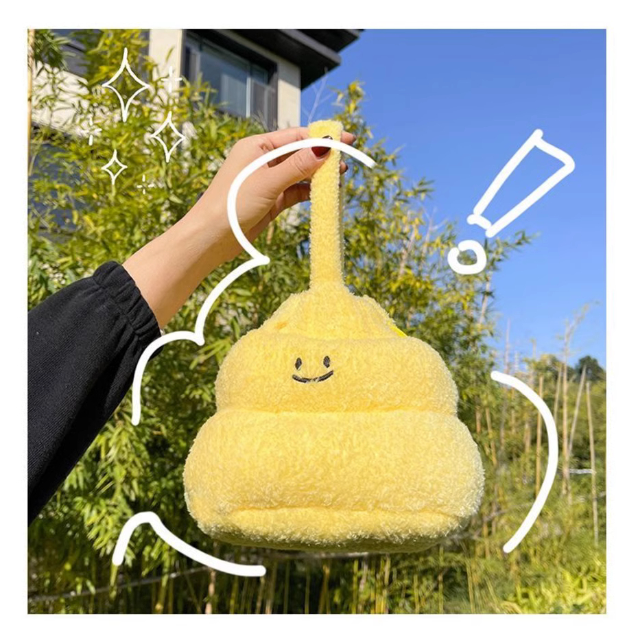 Túi đeo hình shit dễ thương