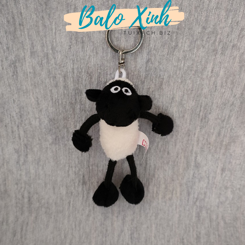 Móc khóa thú bông móc khóa cừu ếch khủng long gấu toroto phi hành gia chó xinh xắn dễ thương treo balo túi xách PKBLX02