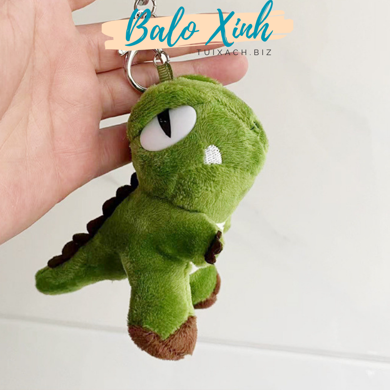 Móc khóa thú bông móc khóa cừu ếch khủng long gấu toroto phi hành gia chó xinh xắn dễ thương treo balo túi xách PKBLX02