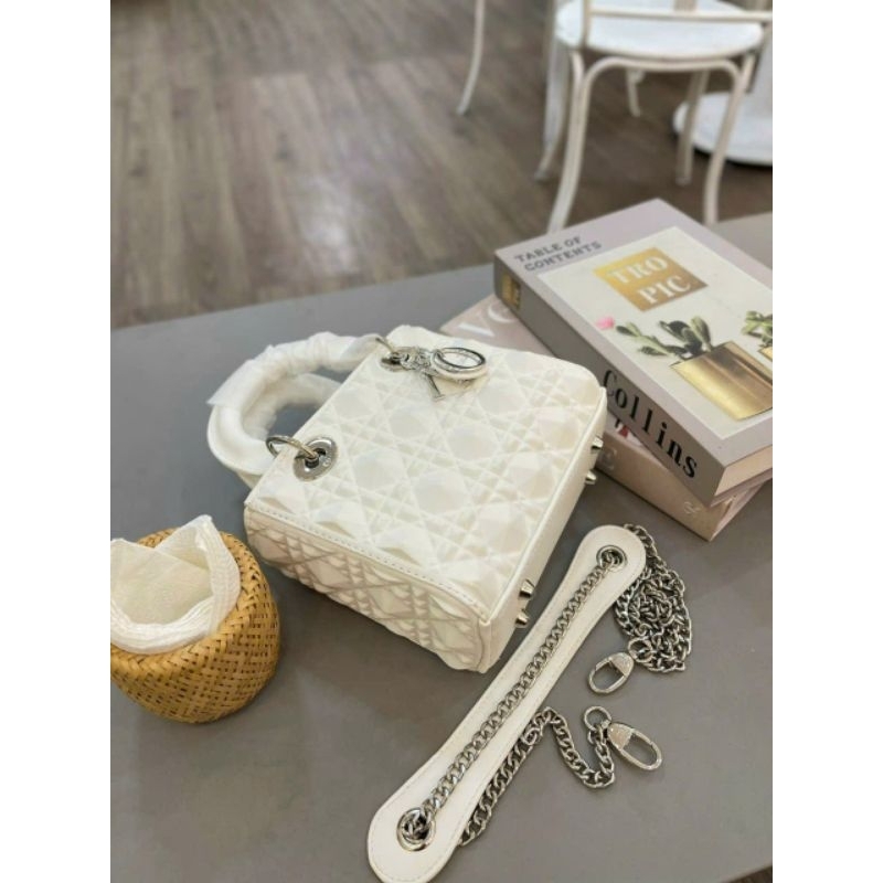 Túi Đeo Chéo, Đeo Vai DR Kim Kuong - Đen Trắng