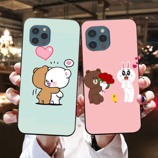Ốp lưng Iphone 12 Pro / ip 12 Pro max in hình tình bạn dễ thương