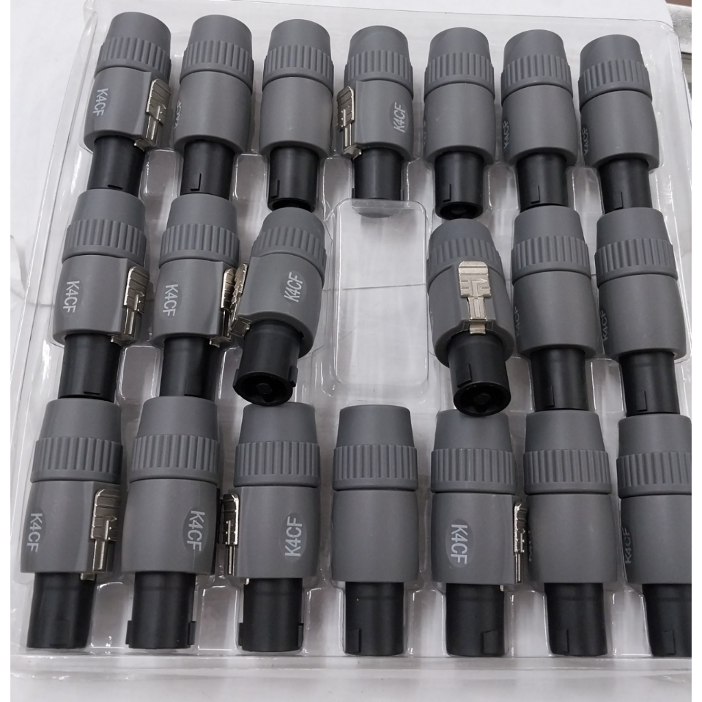 Rắc jack loa NEUTRIK (Coda) K4CF ghi