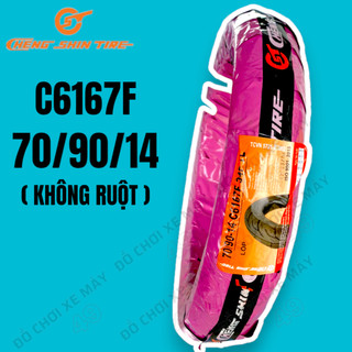 Vỏ lốp xe máy chengshin 70/90/14 c6167 tl