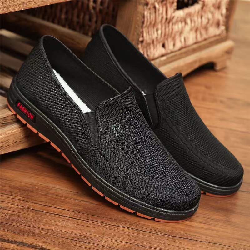 Giày lười nam lỗ thoáng khí
