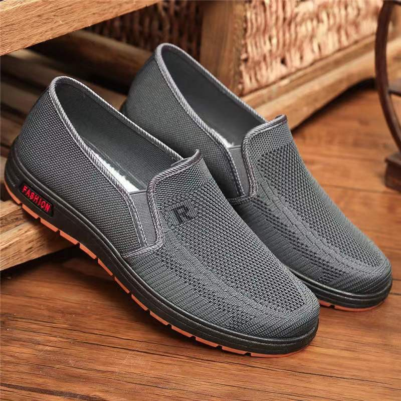 Giày lười nam lỗ thoáng khí