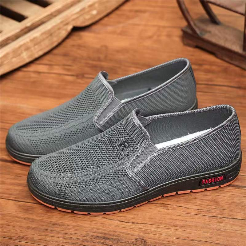 Giày lười nam lỗ thoáng khí