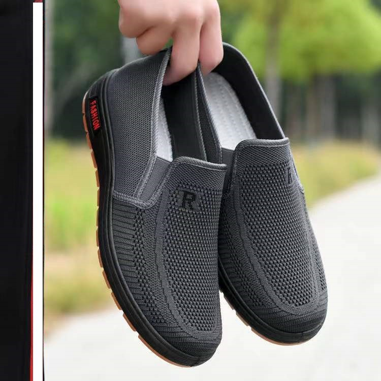 Giày lười nam lỗ thoáng khí