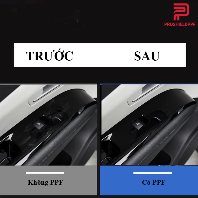 TOYOTA VELOZ - Film PPF Cao Cấp dán chống xước nội thất. Che mờ vết xuoces cũ. Bảo vệ nội thất ô tô