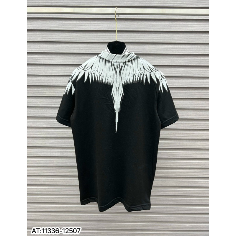 Áo Phông Cánh Chim Burlon - Áo Thun Cotton Tay Ngắn In Họa Tiết MB Cổ Điển Thời Trang Cho Cặp Đôi #Hot #2023