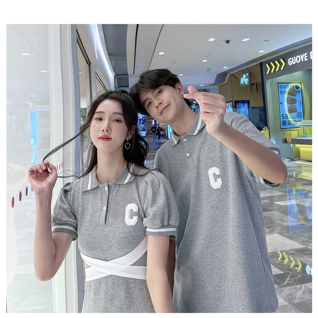 Đồ đôi nam nữ couple đáng yêu dễ thương - HÌNH CHỤP THẬT - Set đồ đôi nam nữ couple phong cách Hàn Quốc Couple